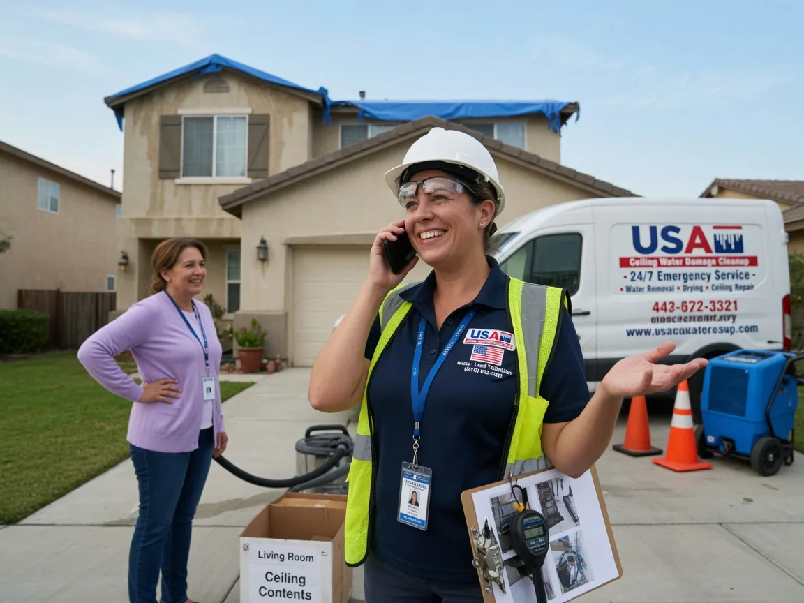 Ceiling Water Damage Restoration Argyle, TX FAQs