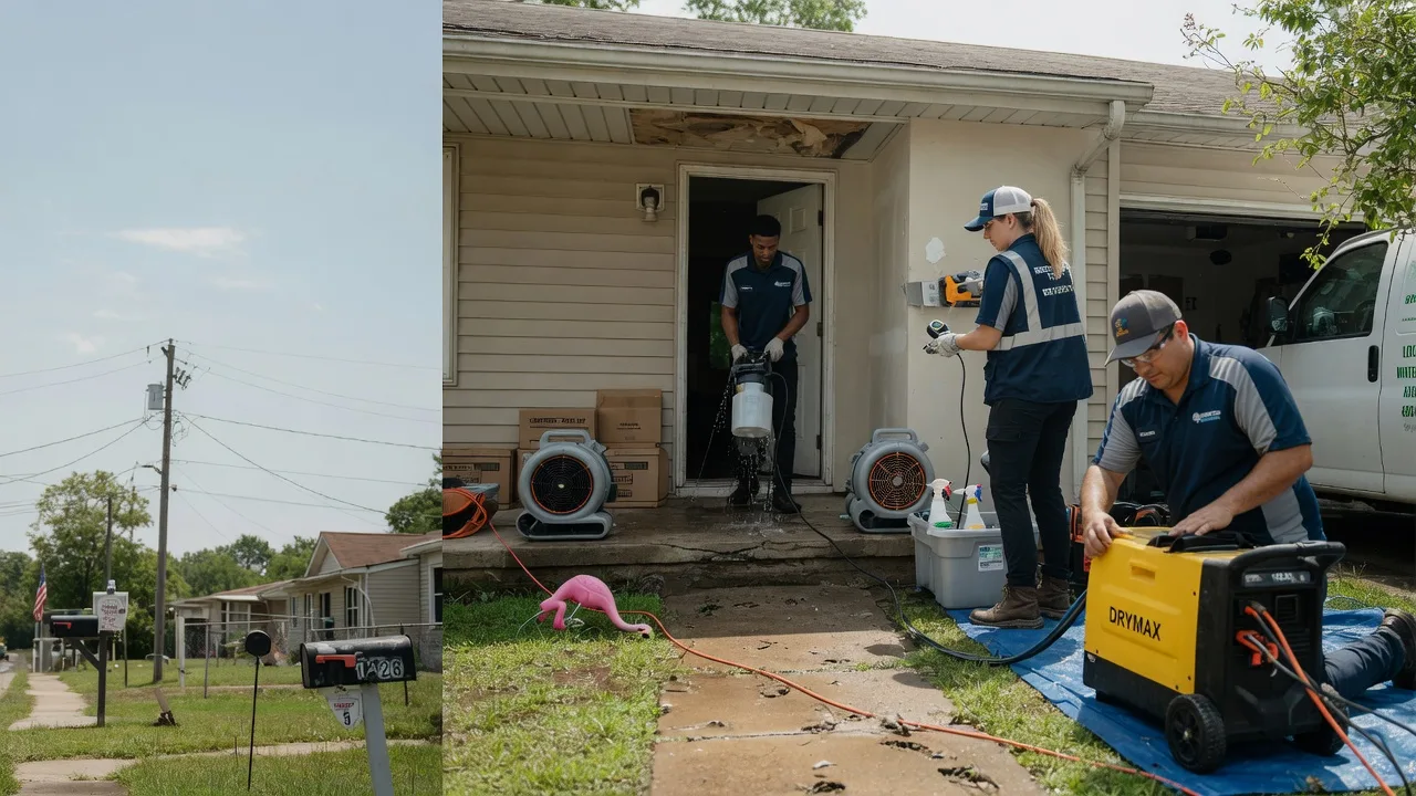 Storm Damage Water Removal in Argyle, TX near me